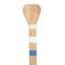 Coastal Brown White and Blue Wood Oar Wall Art, 58" x 7" x 2"